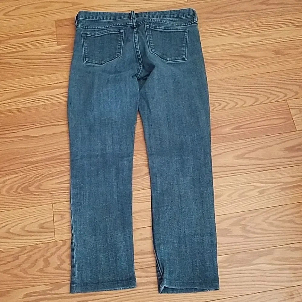 J. Crew stretch Toothpick Cropped Jeans Sz 29